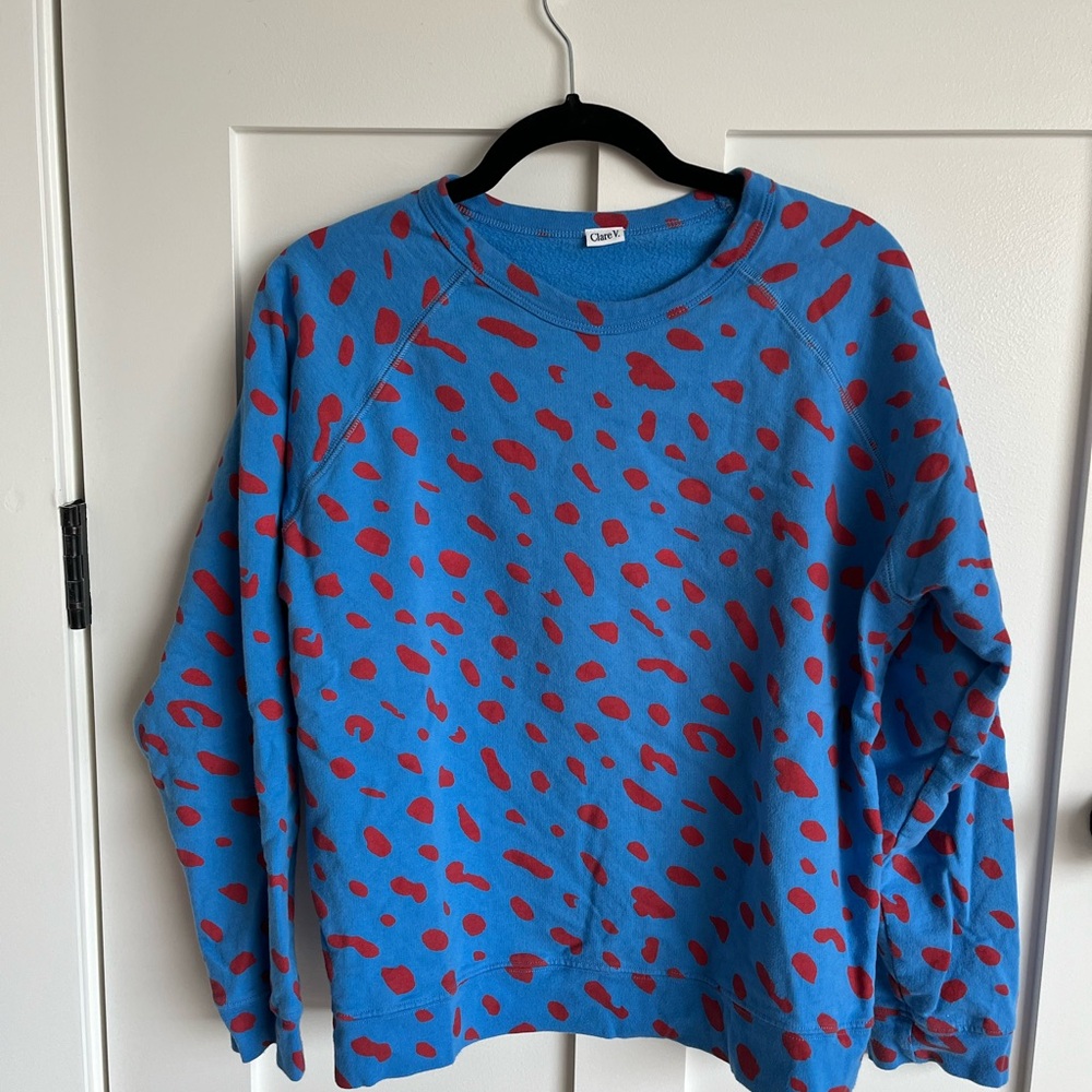 Clare V. Jaguar Sweatshirt (L)
